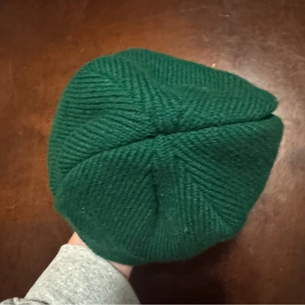 Vintage Super Couch Potato Green Winter Hat One Size Fits Most KC Caps